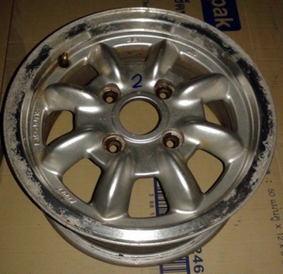 ขายแม็ก กล้วย Enkeiของเเท้ JAPANครับ ขอบ 13/5.5 4รู114ครับ