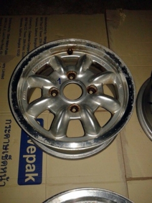 ขายแม็ก กล้วย Enkeiของเเท้ JAPANครับ ขอบ 13/5.5 4รู114ครับ