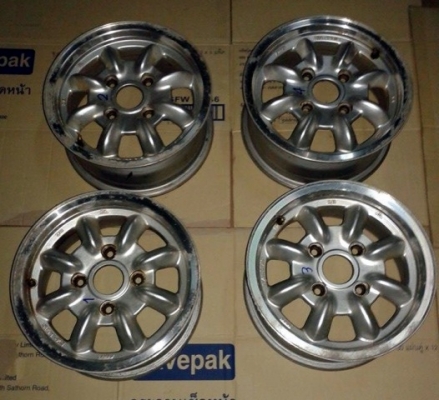 ขายแม็ก กล้วย Enkeiของเเท้ JAPANครับ ขอบ 13/5.5 4รู114ครับ