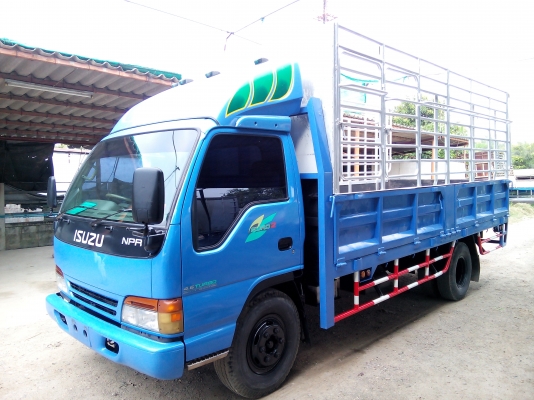 6 ล้อกลาง  ISUZU  *Euro.2*  NPR 140  แรงม้า+Turbo  * ยาว 5.00 ม. *  รถสวยเดิม+สวยจริง+สภาพพร้อมใช้งาน *  เอกสารพร้อมโอน *
