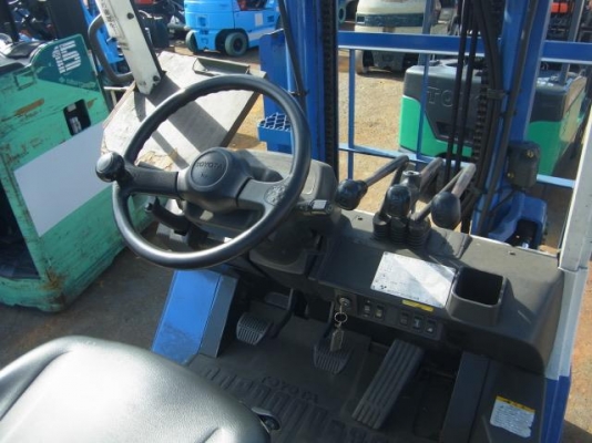 ขายฟอร์คลิฟต์ TOYOTA 7FG25 ใช้งานได้ 2 ระบบ GASOLINE/LPG ( Specs Japan ) SIDE SHIP , เกียร์ AT , เดิมแท้จากญี่ปุ่น !!!! ขายฟอร์คลิฟต์ TOYOTA 7FG25 ใช้งานได้ 2 ระบบ GASOLINE/LPG ( Specs Japan ) SIDE SHIP , เกียร์ AT , เดิมแท้จากญี่ปุ่น !!!!