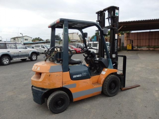 ขายฟอร์คลิฟต์ TOYOTA 7FG20 ใช้งานได้ 2 ระบบ GASOLINE/LPG  ( Specs Japan ) SIDE SHIP , เกียร์ MT , เดิมแท้จากญี่ปุ่น !!!!