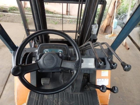 ขายฟอร์คลิฟต์ TOYOTA 7FG20 ใช้งานได้ 2 ระบบ GASOLINE/LPG  ( Specs Japan ) SIDE SHIP , เกียร์ MT , เดิมแท้จากญี่ปุ่น !!!!