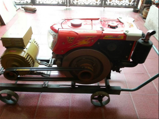 ขาย RT 120 โกเด้นไดร้ ออกไฟ 3kva สตาสกูญแจไดร้ญี่ปุ่น ทั้งชุด ราคา 33000 สภาพ98\%