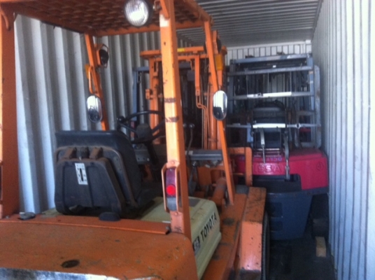 ขายฟอร์คลิฟต์ NISSAN  2.5 TON ( SPECS JAPAN ) เกียร์ AT  เสายกสูง 3 เมตร ใช้งานประหยัด 2 ระบบ , สภาพเดิมแท้จากญี่ปุ่น