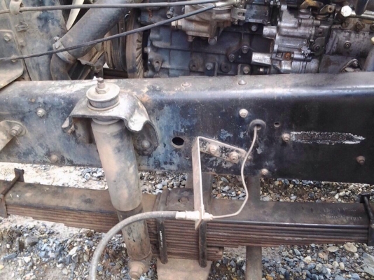 10ล้อ2เพลาไอ้หลง195เทรนเลอร์บรรทุกแม็คโคร200เหล็กบีม