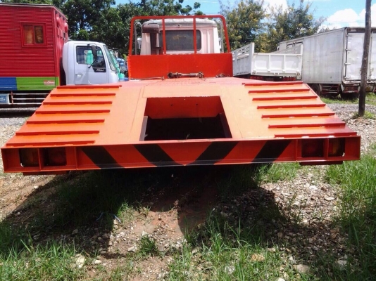 10ล้อ2เพลาไอ้หลง195เทรนเลอร์บรรทุกแม็คโคร200เหล็กบีม