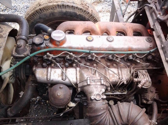 10ล้อ2เพลาไอ้หลง195เทรนเลอร์บรรทุกแม็คโคร200เหล็กบีม