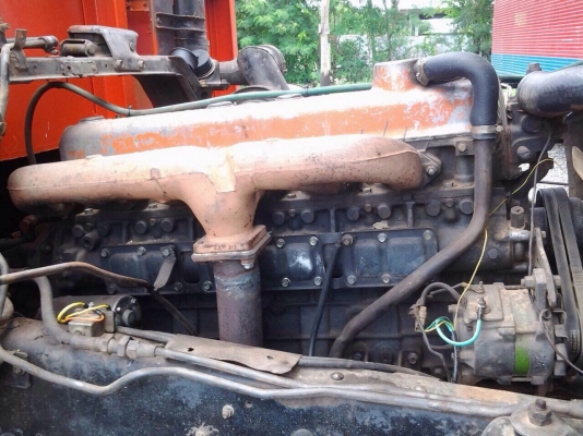 10ล้อ2เพลาไอ้หลง195เทรนเลอร์บรรทุกแม็คโคร200เหล็กบีม