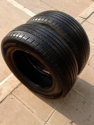 205/65R15  JINYU YH12  มี 2 เส้น  ( ไม่มีปะ ) TEL.081-427-3941