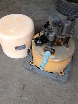 ปั๊มน้ำ MITSUBISHI WP-255P ติดต่อโทร. 081-427-3941