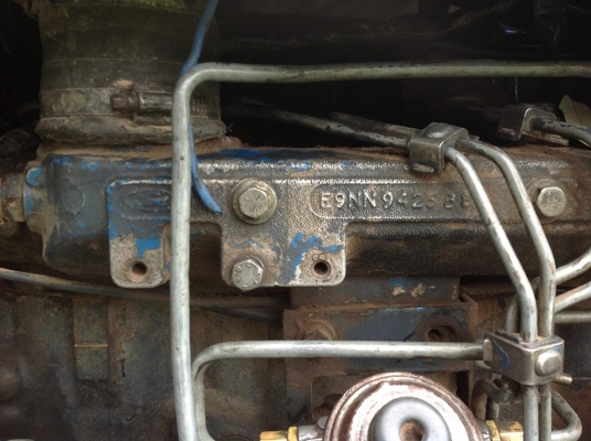 ขายรถไถ Ford 6640 ปั้มกลม รถใช้งานอยู่ มีทะเบียน