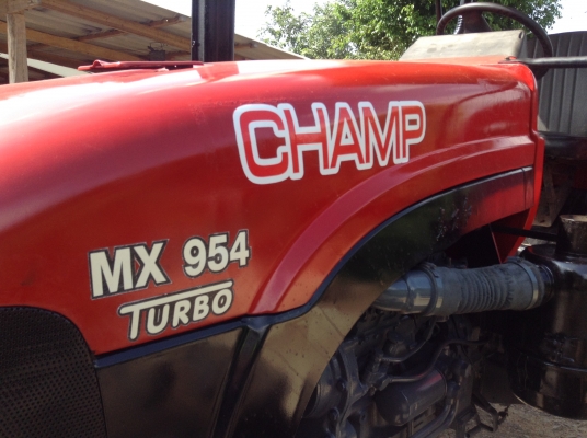 ขายครับ รถไถ แชมป์ MX 954 Turbo 95 แรงม้า สองเพลา ราคาเบาๆ ครับ พร้อม ผาน7 KHL