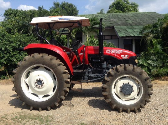 ขายครับ รถไถ แชมป์ MX 954 Turbo 95 แรงม้า สองเพลา ราคาเบาๆ ครับ พร้อม ผาน7 KHL