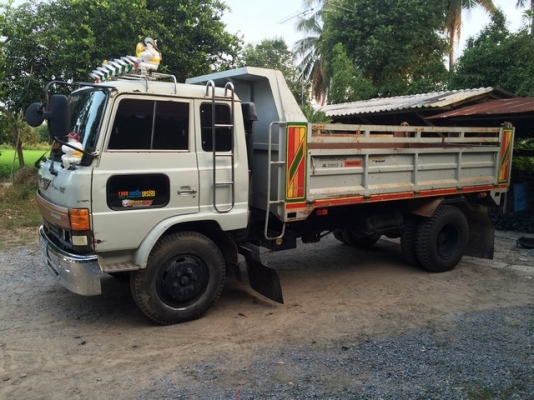 ขายรถดั้ม HINO เครื่อง HO7C คลัซซีสวย FD174B ยาง 900 ขอบ 20