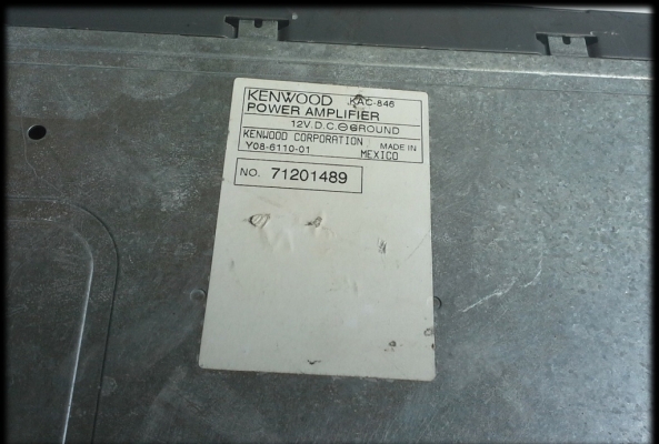 แอมป์ 4 แชแนล Kenwood Model KAF-846 มือสองญี่ปุ่น