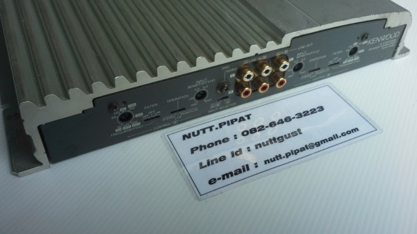 แอมป์ 4 แชแนล Kenwood Model KAF-846 มือสองญี่ปุ่น