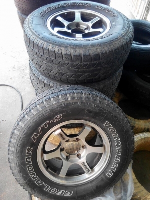 TE37 ขอบ16 พร้อมยาง265/70/16