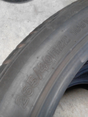 265/40R22 ADERENZA ADZA99 มี 3 เส้น TEL.081-427-3941 265/40R22 ADERENZA ADZA99 มี 3 เส้น TEL.081-427-3941