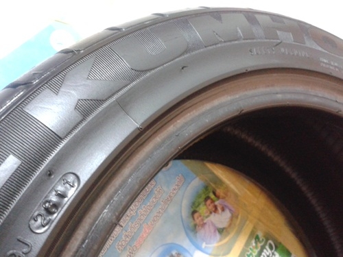 ยาง,205-45-16 KUMHO KU31 สภาพดีดอกหนาไม่ปะหนึ่งคู่ 1,800