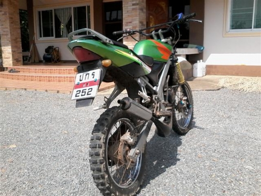 ขาย LS125R ทะเบียนโอนเครื่องดีภาษีขาดปี 49 ทำแนววิบากมีอะไหล่เดิมให้ ขายตามสภาพ ขาย 9500 บาท