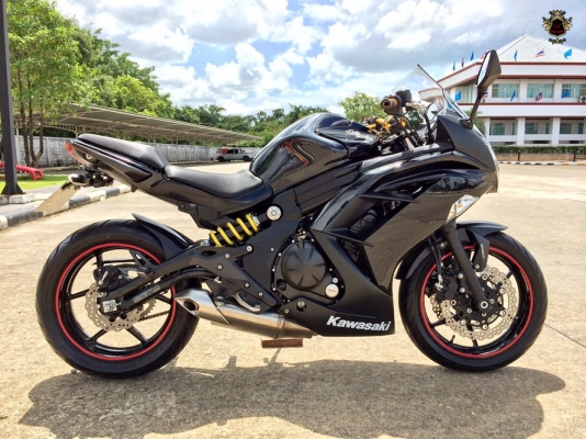 KAWASAKI NINJA 650cc ปี2013 วิ่งน้อย ใหม่มากๆ ทะเบียนพร้อมโอน 187,000 -