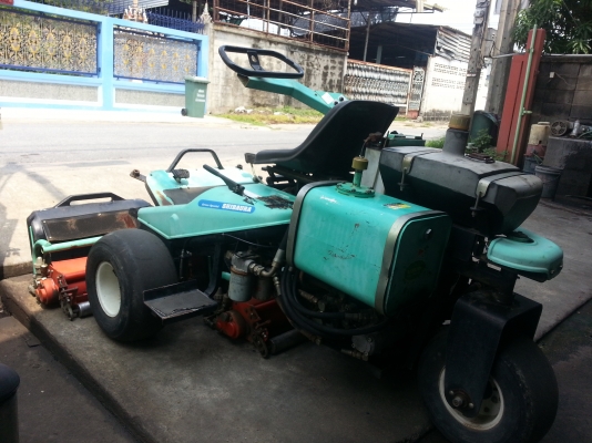 ขายรถตัดหญ้ากรีนนั่งขับ Shibura ตัวใหม่