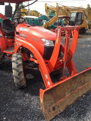 KUBOTA L3608 พร้อมใบมีดติดตัวรถ ชั่วโมงน้อยสุดๆ
