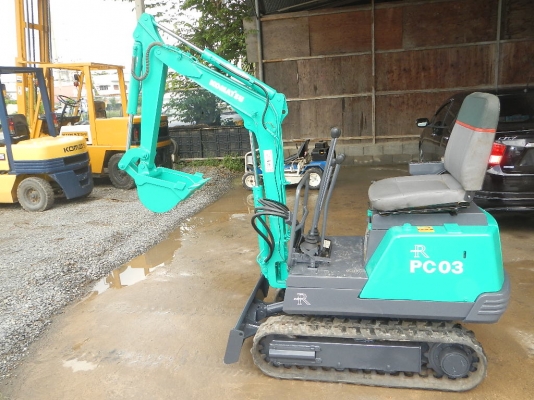 ขายรถขุด BACKHOE KOMATSU PC03 พร้อมใช้งาน ขายรถขุด BACKHOE KOMATSU PC03 พร้อมใช้งาน