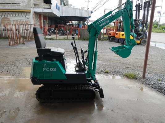 ขายรถขุด BACKHOE KOMATSU PC03 พร้อมใช้งาน ขายรถขุด BACKHOE KOMATSU PC03 พร้อมใช้งาน