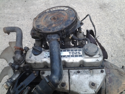 ขายเครื่องยนต์ TD25 พร้อมเกียร์-เครื่องแน่นมาลองเครื่องดูก่อนครับไม่ผิดหวังแน่นอน  25000