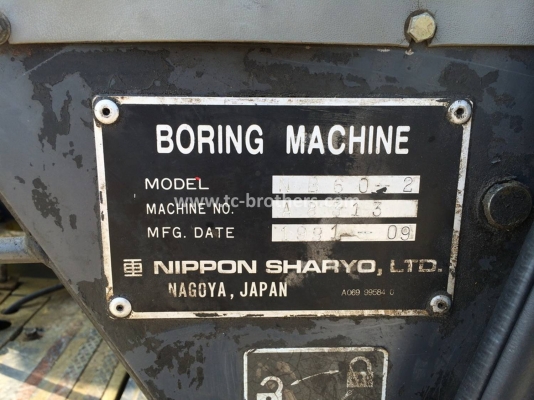 รถเจาะ จากญี่ปุ่น Nippon Sharyo NB60-2