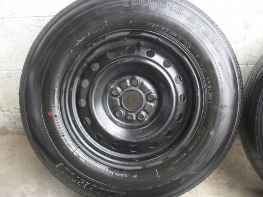 ล้อกะทะ 15นิ้ว 5รู114 ไมตี้ พร้อมยาง สวยๆ 4 ล้อ ราคา 4000 บาท ล้อกะทะ 15นิ้ว 5รู114 ไมตี้ พร้อมยาง สวยๆ 4 ล้อ ราคา 4000 บาท