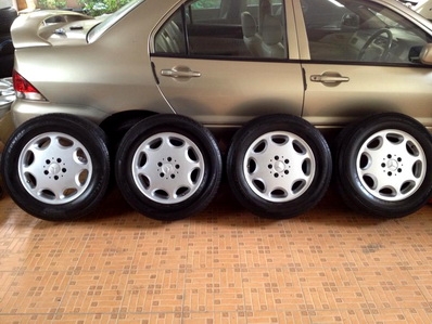 ------ขายแล้ว-----แม็กซ์ BENZ 16 นิ้วยาง 235-60-16 ------ขายแล้ว-----แม็กซ์ BENZ 16 นิ้วยาง 235-60-16