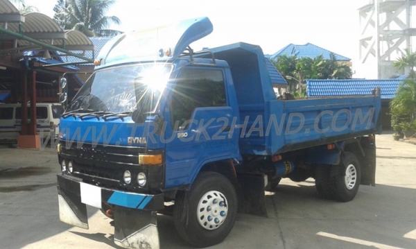 รถบรรทุก 6 ล้อดัมพ์ TOYOTA DYNA ปีจดทะเบียน 2537 115 แรงม้า
