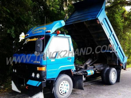 รถบรรทุก 6 ล้อดัมพ์ TOYOTA DYNA ปีจดทะเบียน 2537 115 แรงม้า