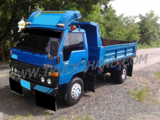 รถบรรทุก 6 ล้อดัมพ์ TOYOTA DYNA ปีจดทะเบียน 2537 115 แรงม้า