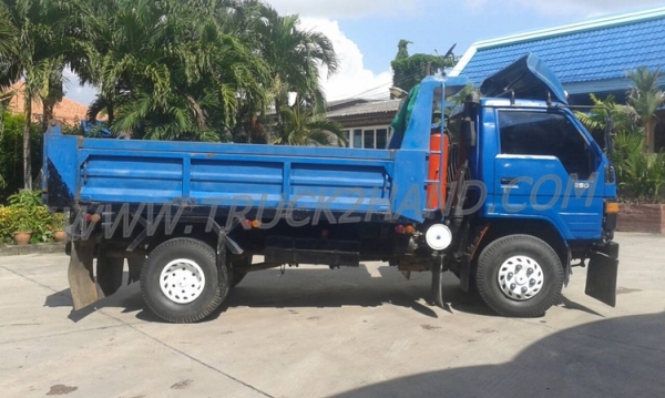 รถบรรทุก 6 ล้อดัมพ์ TOYOTA DYNA ปีจดทะเบียน 2537 115 แรงม้า