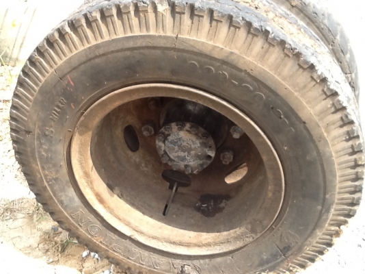 เสื้อเพลาพร้อมล้อ ถอดจากหน้ายาวTX