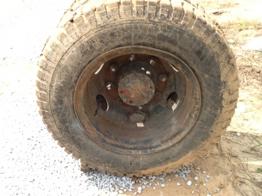 เสื้อเพลาพร้อมล้อ ถอดจากหน้ายาวTX