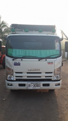 รถหกล้อ ISUZU ELF NPR150 ดัมพ์เกษตร ไมล์แท้ 27100KM.