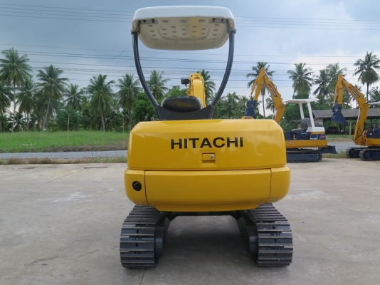 รถขุด แบคโฮล HITACHI - EX30 ทำสีใหม่ มือสองญี่ปุ่น พร้อมไลน์หัวเจาะ