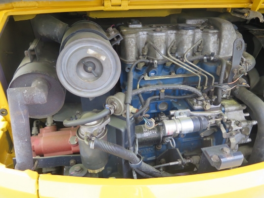 รถขุด แบคโฮล HITACHI - EX30 ทำสีใหม่ มือสองญี่ปุ่น พร้อมไลน์หัวเจาะ