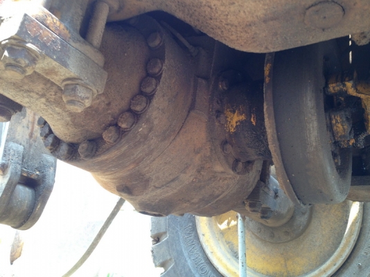 รถตักล้อยาง KOMATSU 520 เก่าญี่ปุ่นแท้ สภาพดี