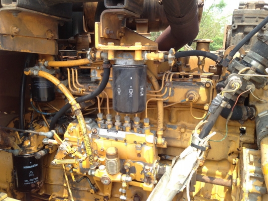 รถตักล้อยาง KOMATSU 520 เก่าญี่ปุ่นแท้ สภาพดี