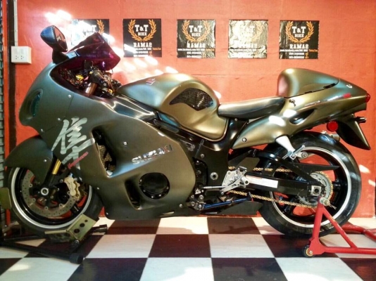 T&amp;T BIKE RAMA2 จัดให้ขาซิ่ง 215000฿HAYABUSA GSXR1300 ปี 2006 ลิมิเต็ด กุญแจชิพ วิ่งมา 3XXXX ท่อสูตร STRIKER