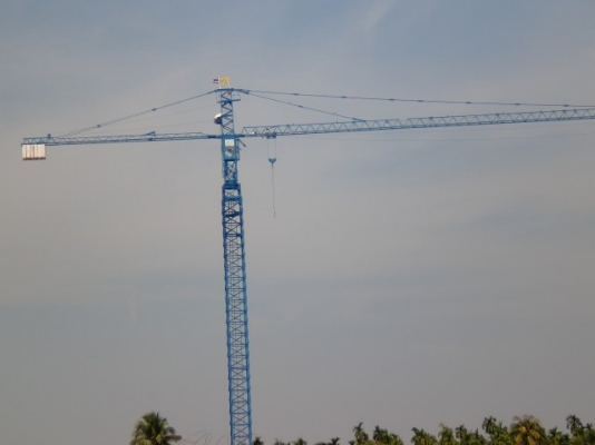 ขายทาวเวอร์เครน  5 ตัน สูง 30 เมตร แขนยาว 40 เมตร