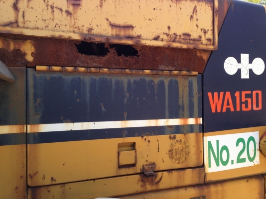 รถตัก KOMATSU WA150-1 เก่าญี่ปุ่นแท้ นำเข้ามาเอง