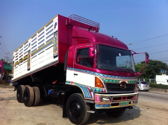 ขาย 10 ล้อฮีโน่ 2 เพลาดัมพ์ เครื่อง 320 แรง ปี 2546