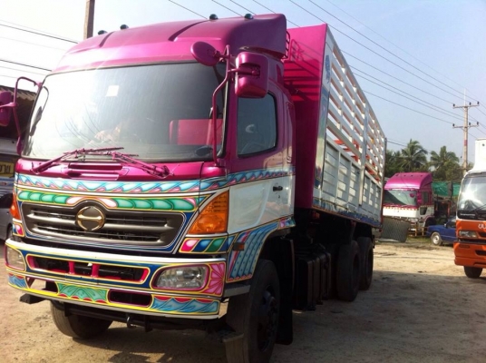 ขาย 10 ล้อฮีโน่ 2 เพลาดัมพ์ เครื่อง 320 แรง ปี 2546